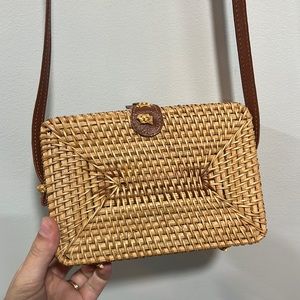 Wicker purse